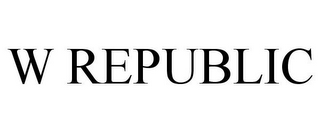 W REPUBLIC