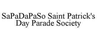 SAPADAPASO SAINT PATRICK'S DAY PARADE SOCIETY