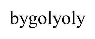 BYGOLYOLY