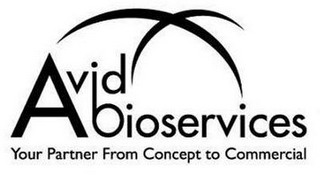 AVID BIOSERVICES YOUR PARTNER FROM CONCEPT TO COMMERCIAL