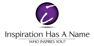 I INSPIRATION HAS A NAME WHO INSPIRES YOU?