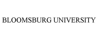 BLOOMSBURG UNIVERSITY