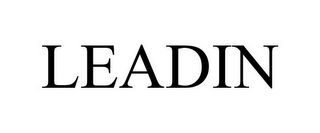 LEADIN