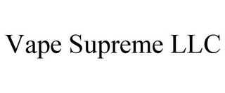 VAPE SUPREME LLC