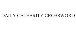 DAILY CELEBRITY CROSSWORD