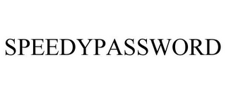 SPEEDYPASSWORD