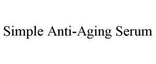 SIMPLE ANTI-AGING SERUM