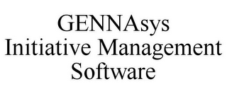 GENNASYS INITIATIVE MANAGEMENT SOFTWARE