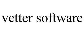 VETTER SOFTWARE