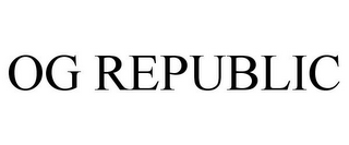 OG REPUBLIC