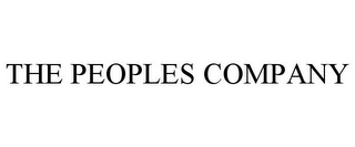 THE PEOPLES COMPANY