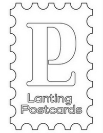 L P LANTING POSTCARDS