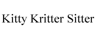 KITTY KRITTER SITTER