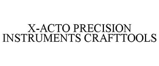 X-ACTO PRECISION INSTRUMENTS CRAFTTOOLS