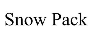 SNOW PACK