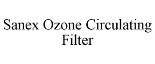 SANEX OZONE CIRCULATING FILTER