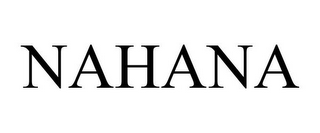 NAHANA