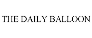 THE DAILY BALLOON