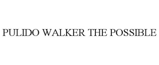 PULIDO WALKER THE POSSIBLE