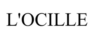 L'OCILLE