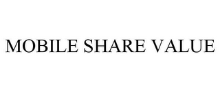 MOBILE SHARE VALUE