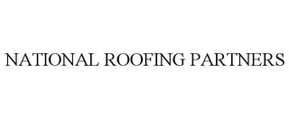 NATIONAL ROOFING PARTNERS