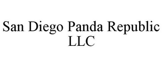 SAN DIEGO PANDA REPUBLIC LLC