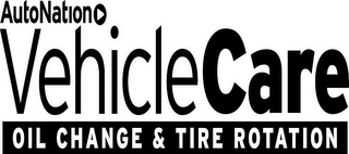 AUTONATION VEHICLE CARE OIL CHANGE & TIRE ROTATION