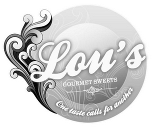 LOU'S GOURMET SWEETS ONE TASTE CALLS FOR ANOTHER