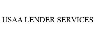 USAA LENDER SERVICES