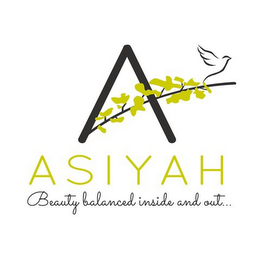 A ASIYAH BEAUTY BALANCED INSIDE AND OUT...