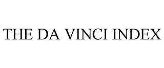 THE DA VINCI INDEX