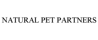 NATURAL PET PARTNERS