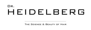 DR. HEIDELBERG THE SCIENCE & BEAUTY OF HAIR