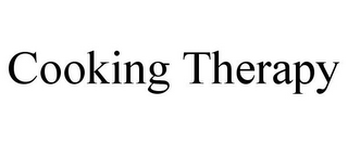 COOKING THERAPY