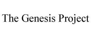 THE GENESIS PROJECT