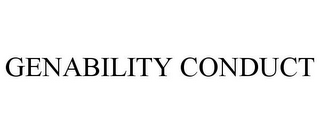 GENABILITY CONDUCT