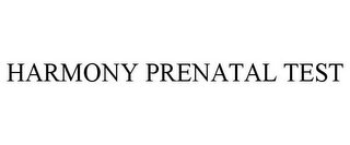 HARMONY PRENATAL TEST