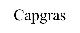 CAPGRAS