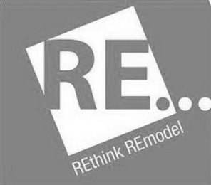 RE . . . RETHINK REMODEL