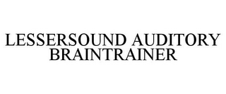 LESSERSOUND AUDITORY BRAINTRAINER