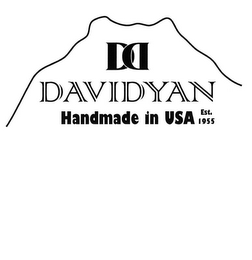 DD DAVIDYAN HANDMADE IN USA EST. 1955