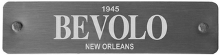 1945 BEVOLO NEW ORLEANS