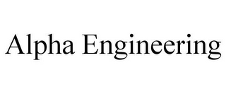 ALPHA ENGINEERING