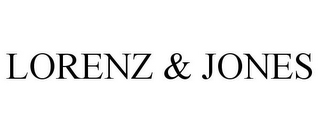 LORENZ & JONES