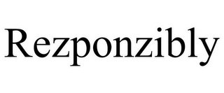 REZPONZIBLY