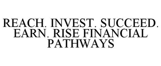 REACH. INVEST. SUCCEED. EARN. RISE FINANCIAL PATHWAYS