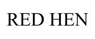 RED HEN