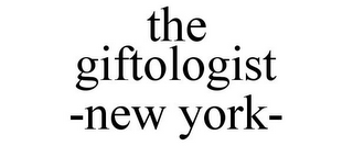 THE GIFTOLOGIST -NEW YORK-