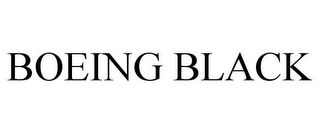 BOEING BLACK